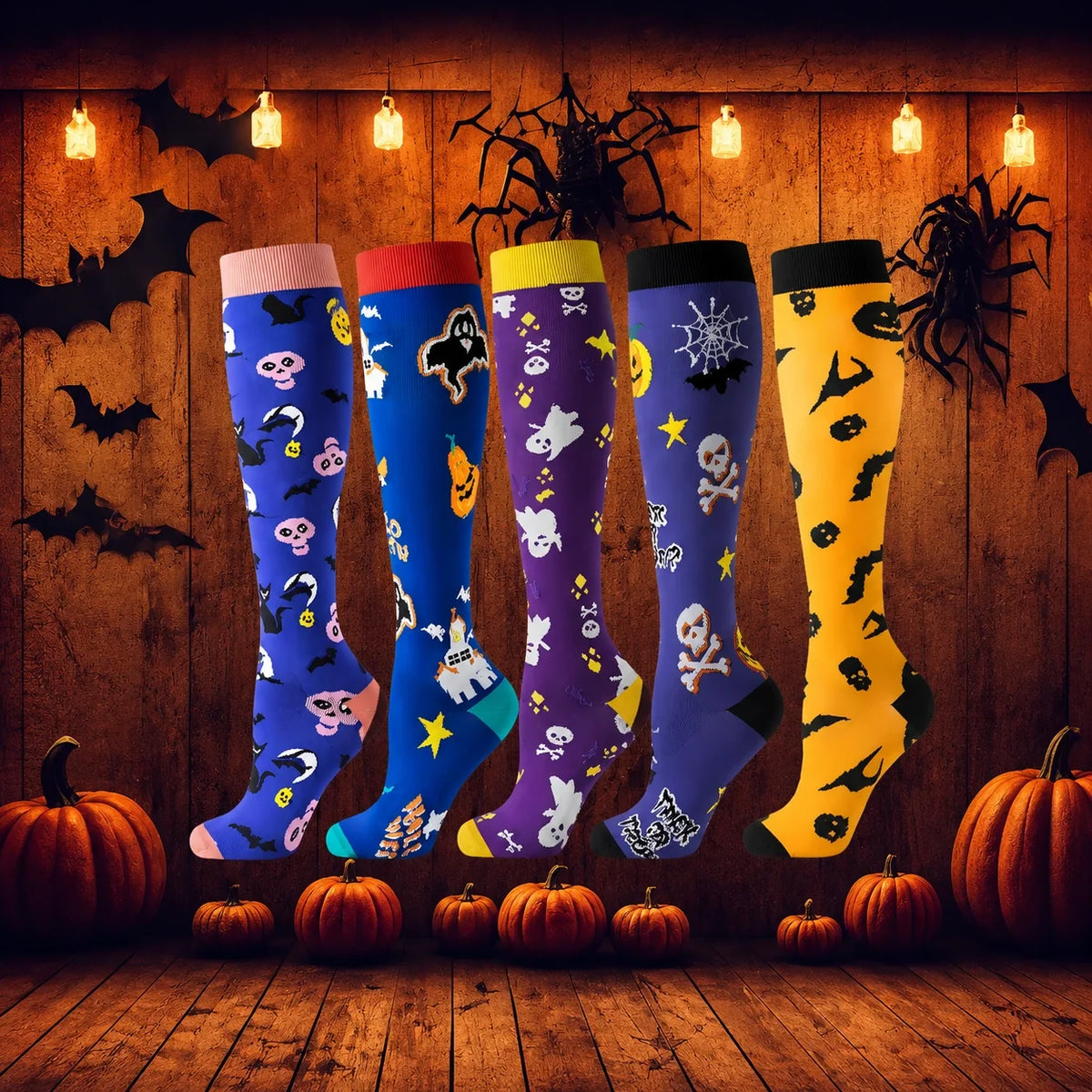 ErgiloSpooky - Kusligt bekväma stödstrumpor