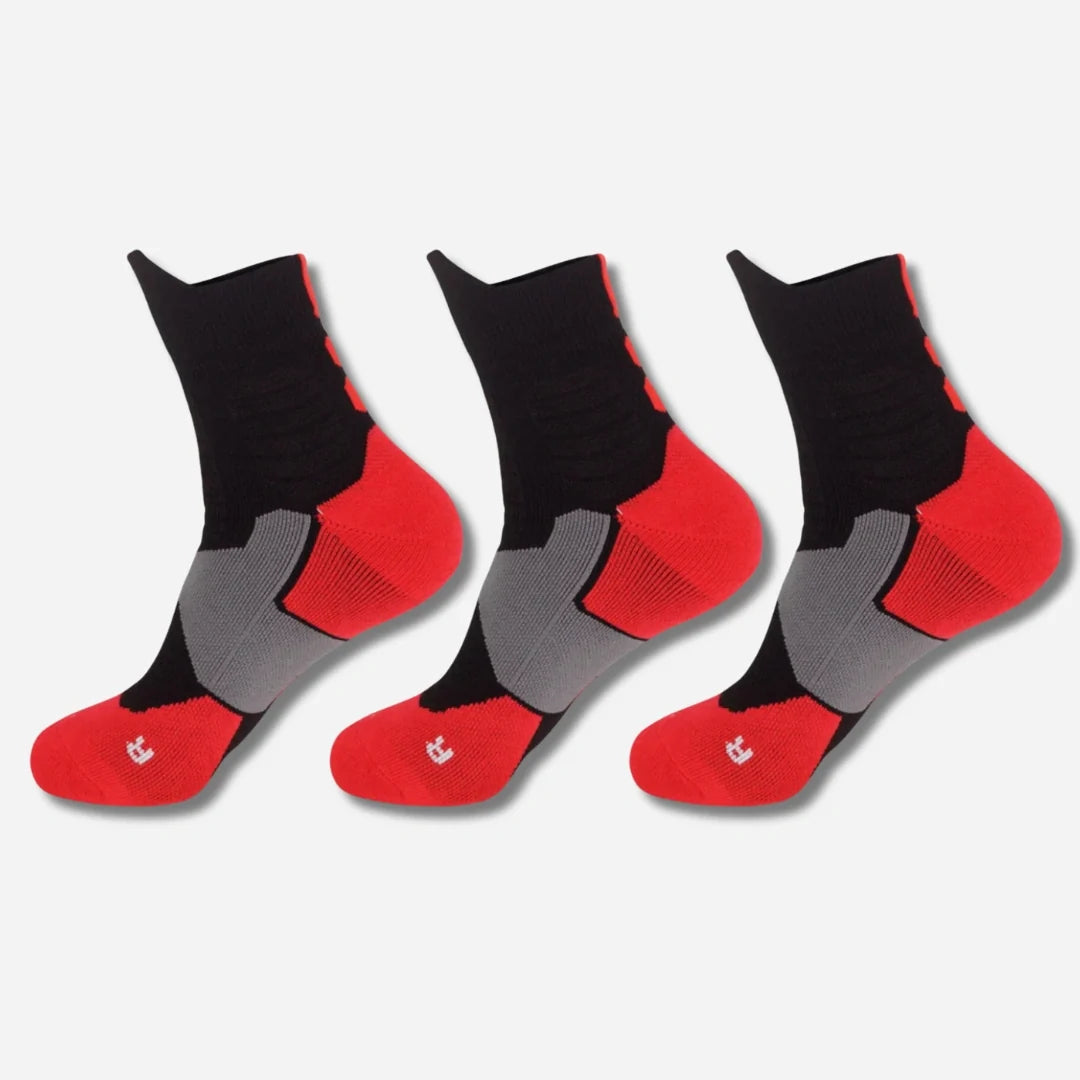 ErgiloFlow - 3-pack kompressions-strumpor
